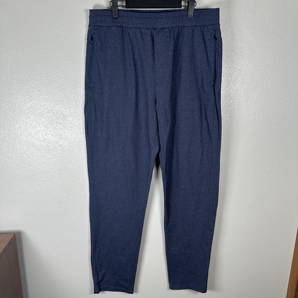 Public Rec Gamechanger Pants Men's 38x34 Blue Jogger Gym Training Stretch Casual